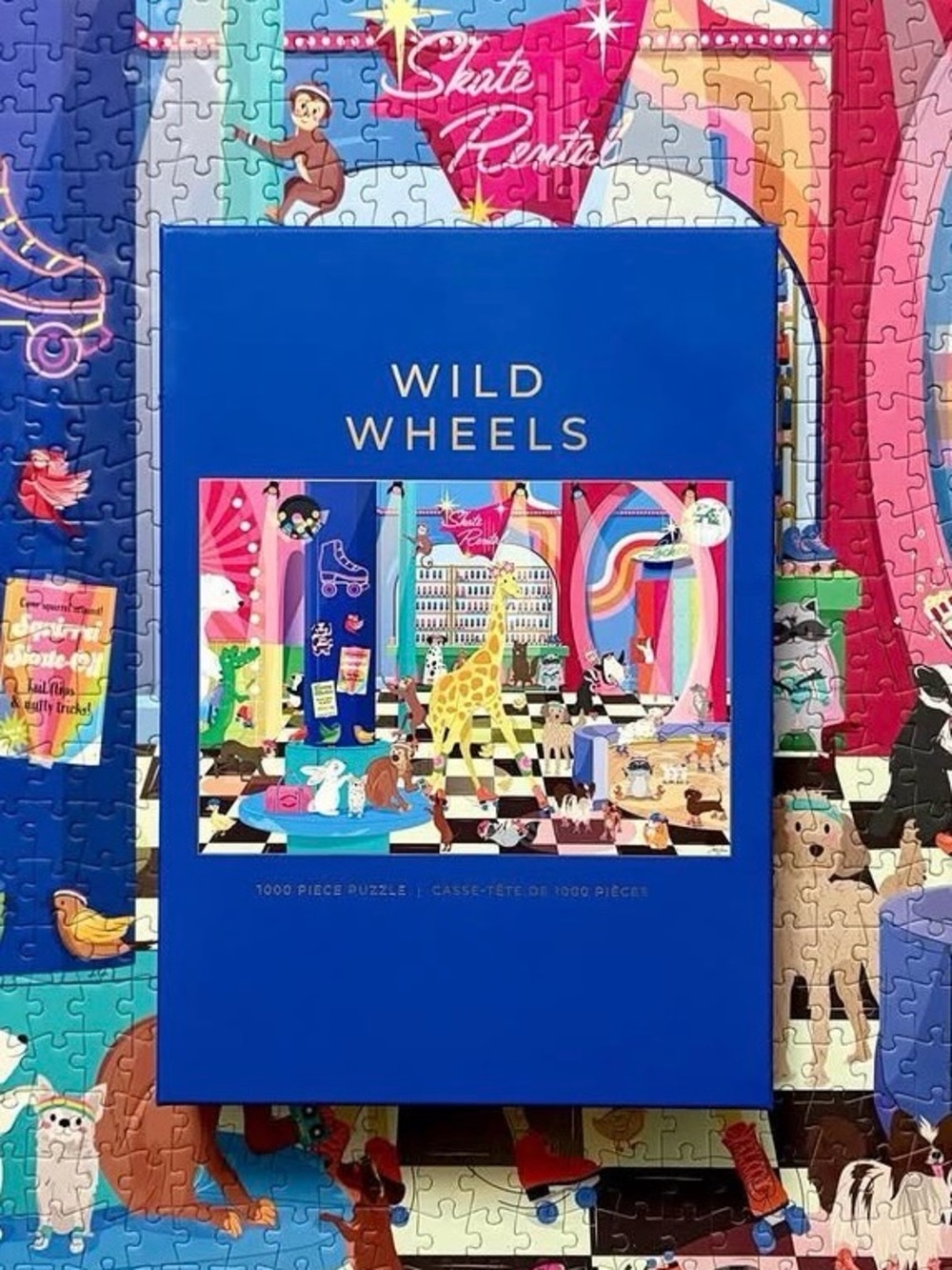 Wild Wheels, puzzle - Hobbry